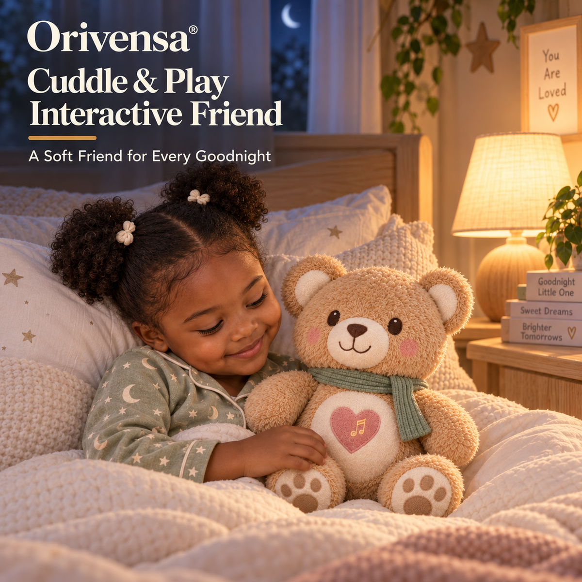 Orivensa® Cuddle & Play Interactive Friend 🧸