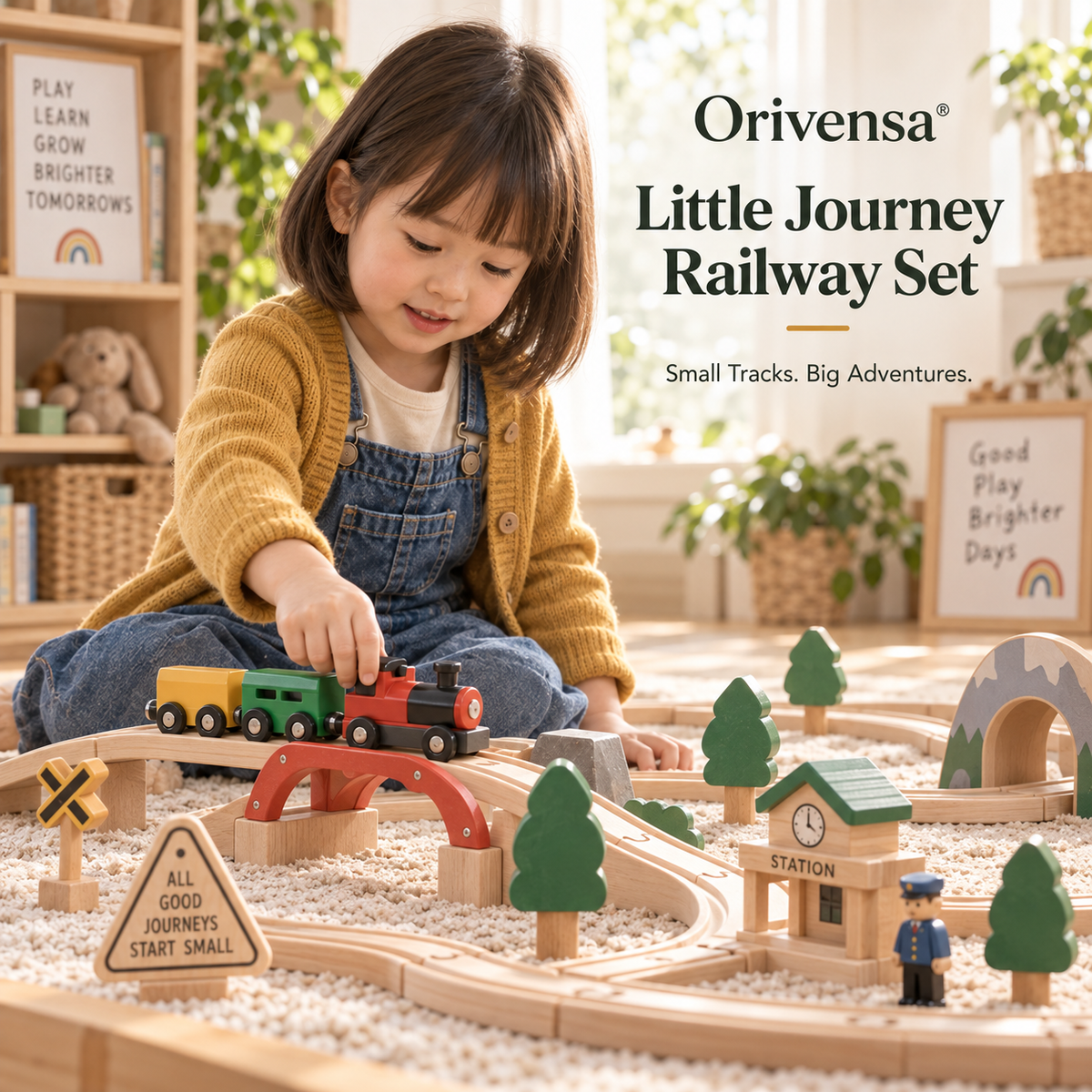 Orivensa® Little Journey Railway Set 🚂