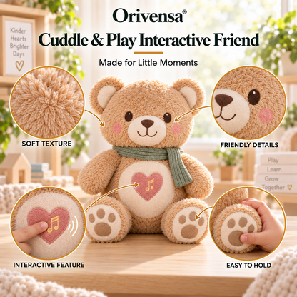 Orivensa® Cuddle & Play Interactive Friend 🧸