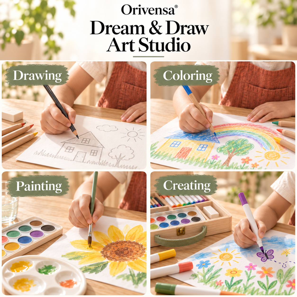 Orivensa® Dream & Draw Art Studio 🎨